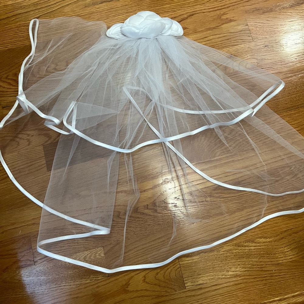 Girls First Communion Veil
